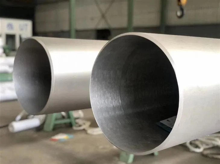 Rundt rør i rustfrit stål